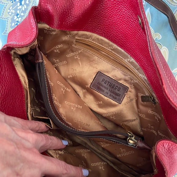 Red Petusco bag from Spain for your pleasure - Picture 3 of 9